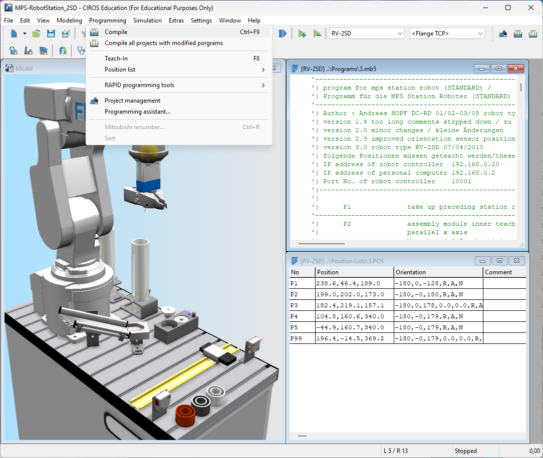 Compile